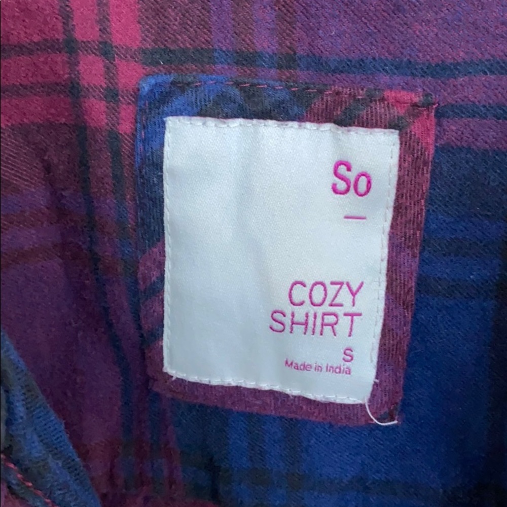 Red & Blue Flannel - Picture 2 of 3